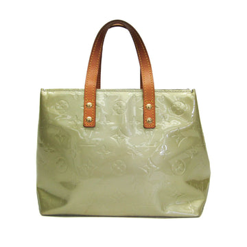 Louis Vuitton Reade Green Patent Leather Handbag 