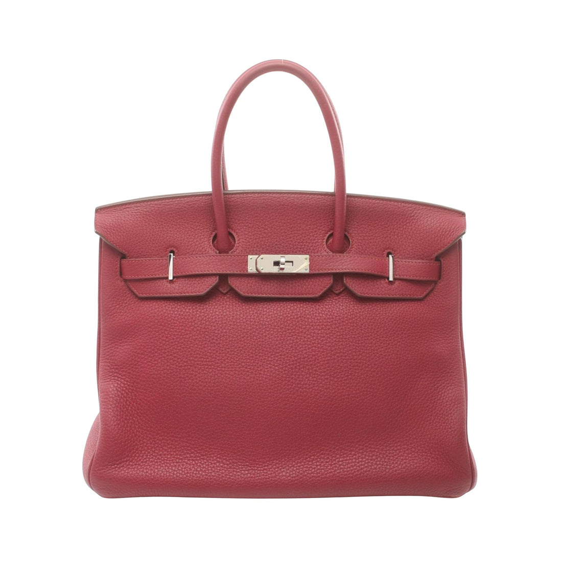 Hermès Birkin 35 Burgundy Leather Handbag 