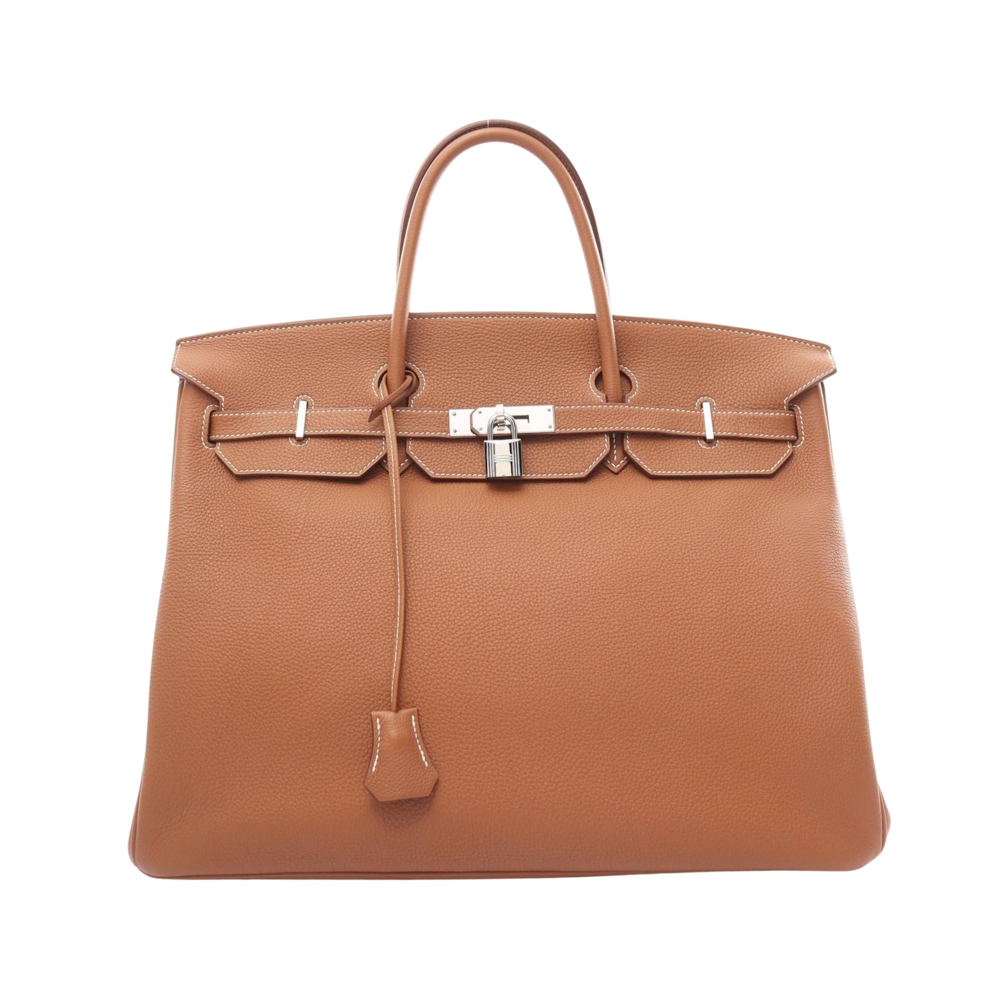 Hermès Birkin 40 Brown Leather Handbag 