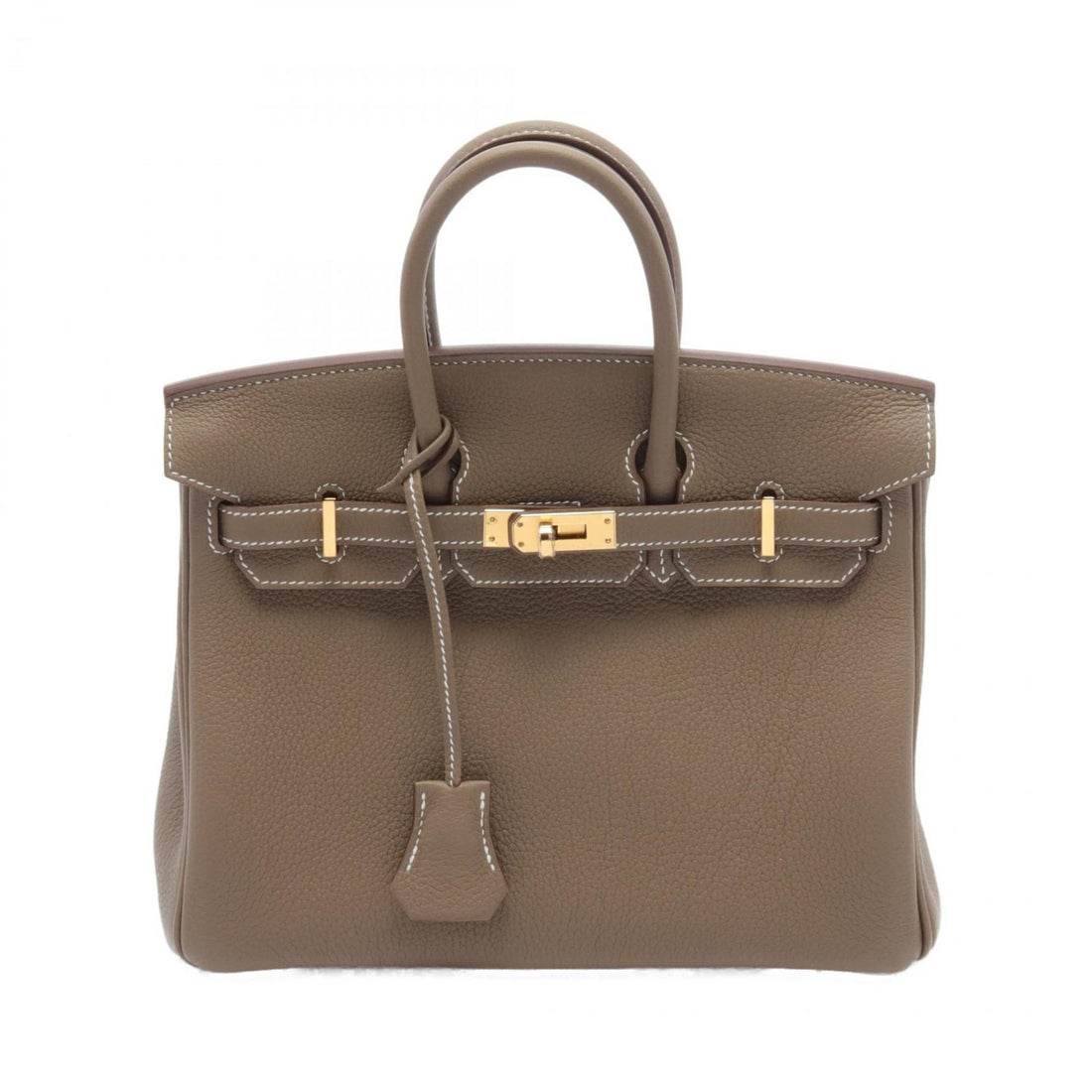 Hermès Birkin 25 Camel Leather Handbag 