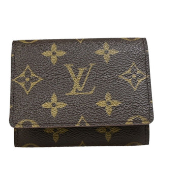 Louis Vuitton Enveloppe Carte de visite Brown Canvas Wallet 