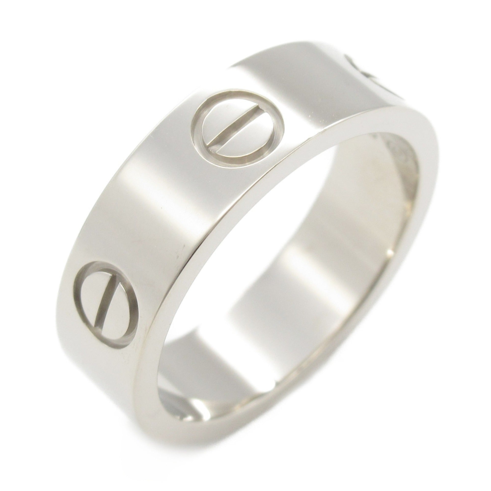 Cartier Love Gold White Gold Ring 