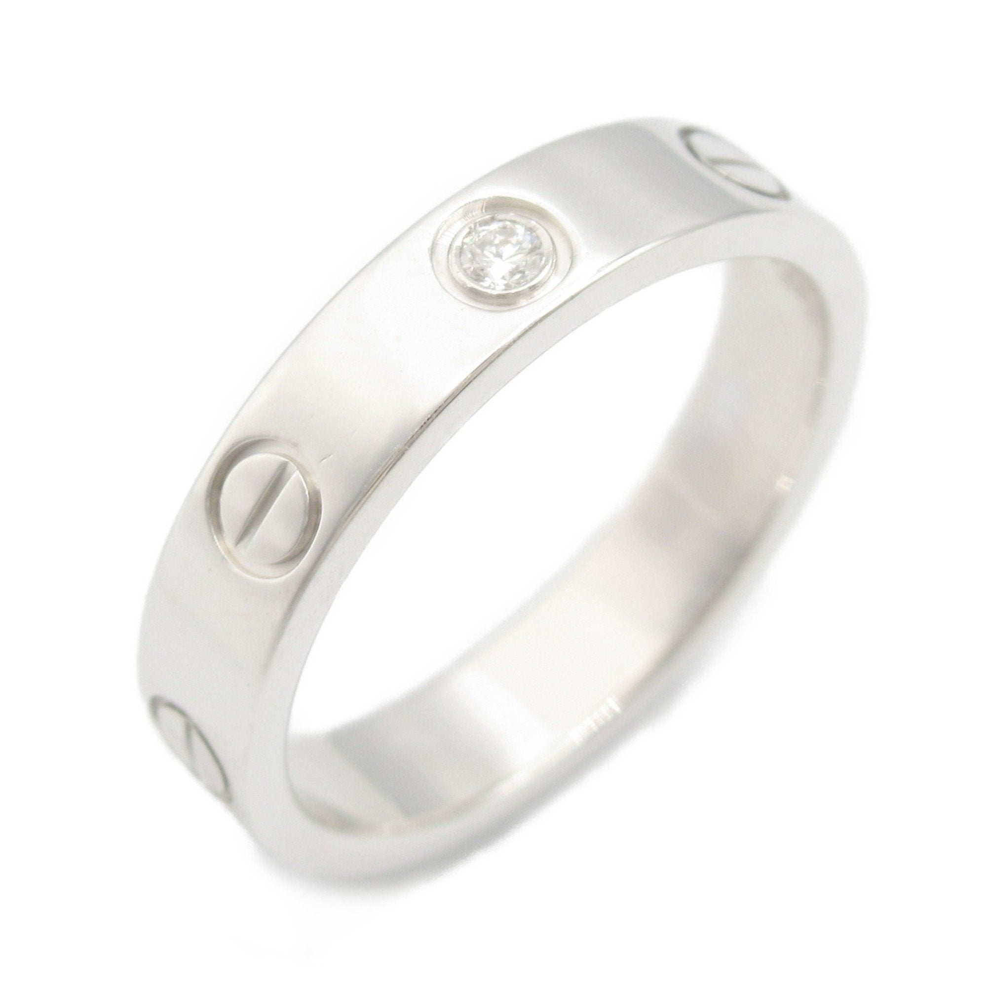 Cartier Love Beige White Gold Ring 