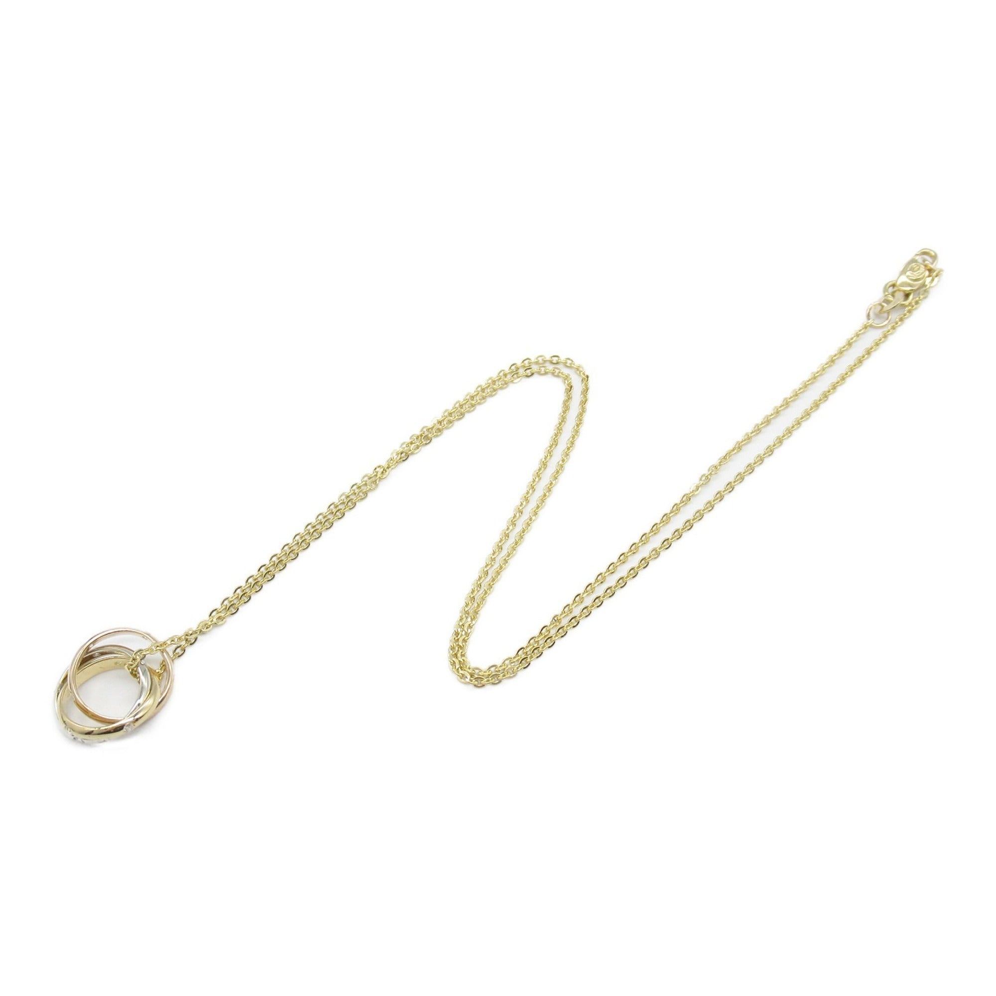 Cartier Trinity Gold Yellow Gold Necklace 