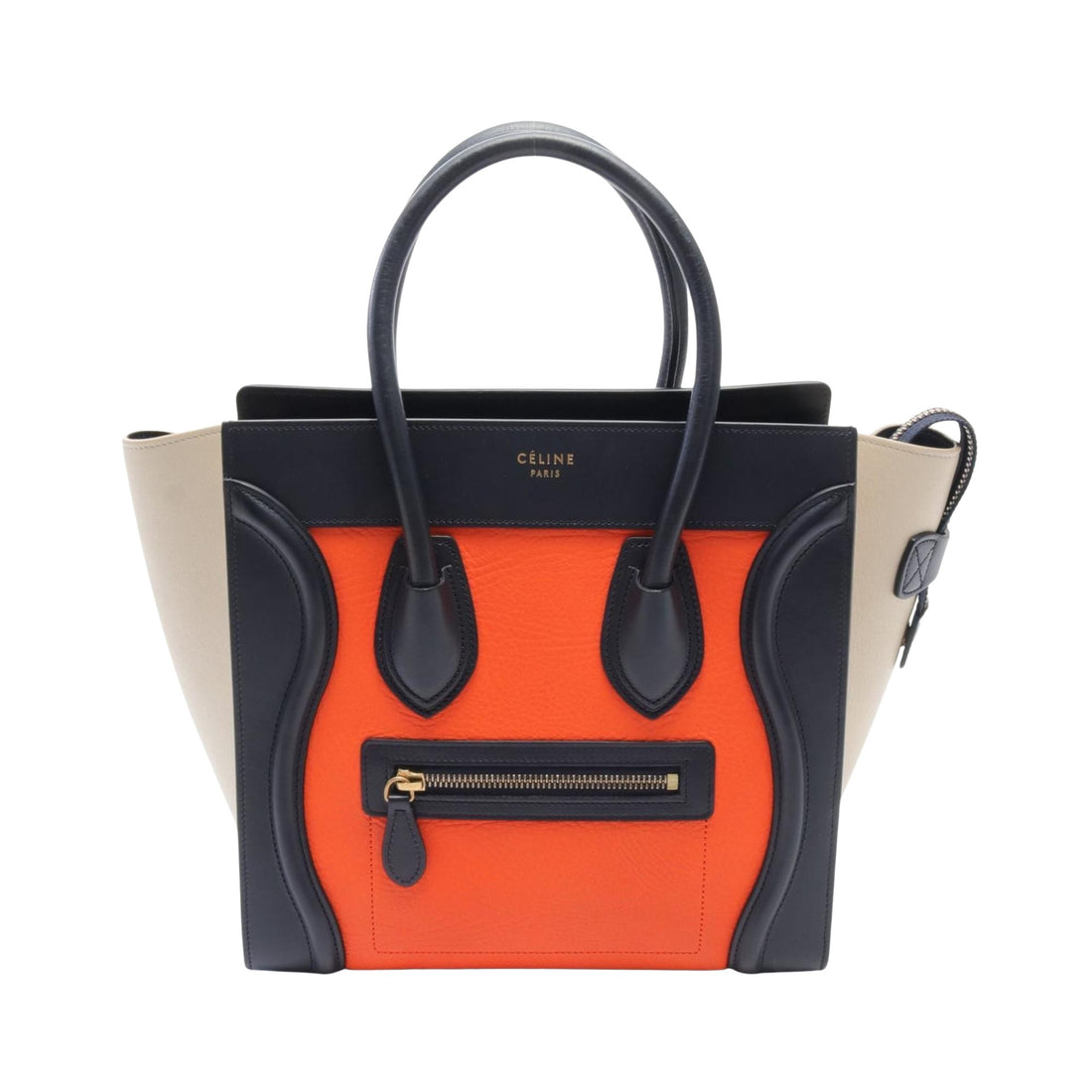 Céline Luggage Multicolour Leather Tote Bag