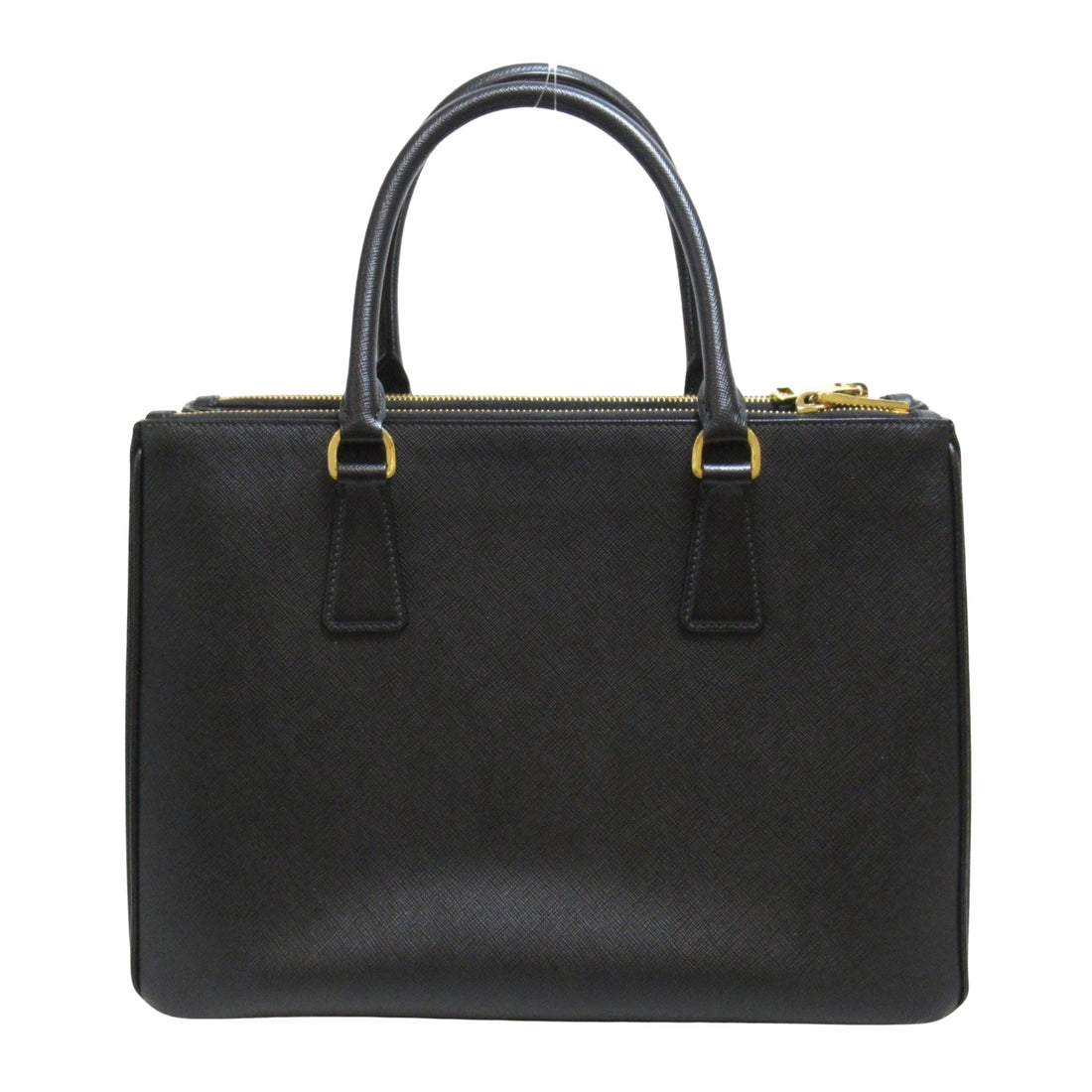 Prada Galleria Black Leather Tote Bag