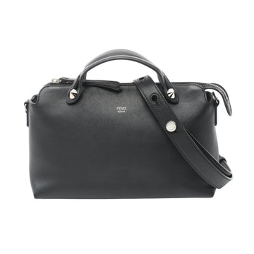 Fendi By the way Medium Black Leather Handbag 