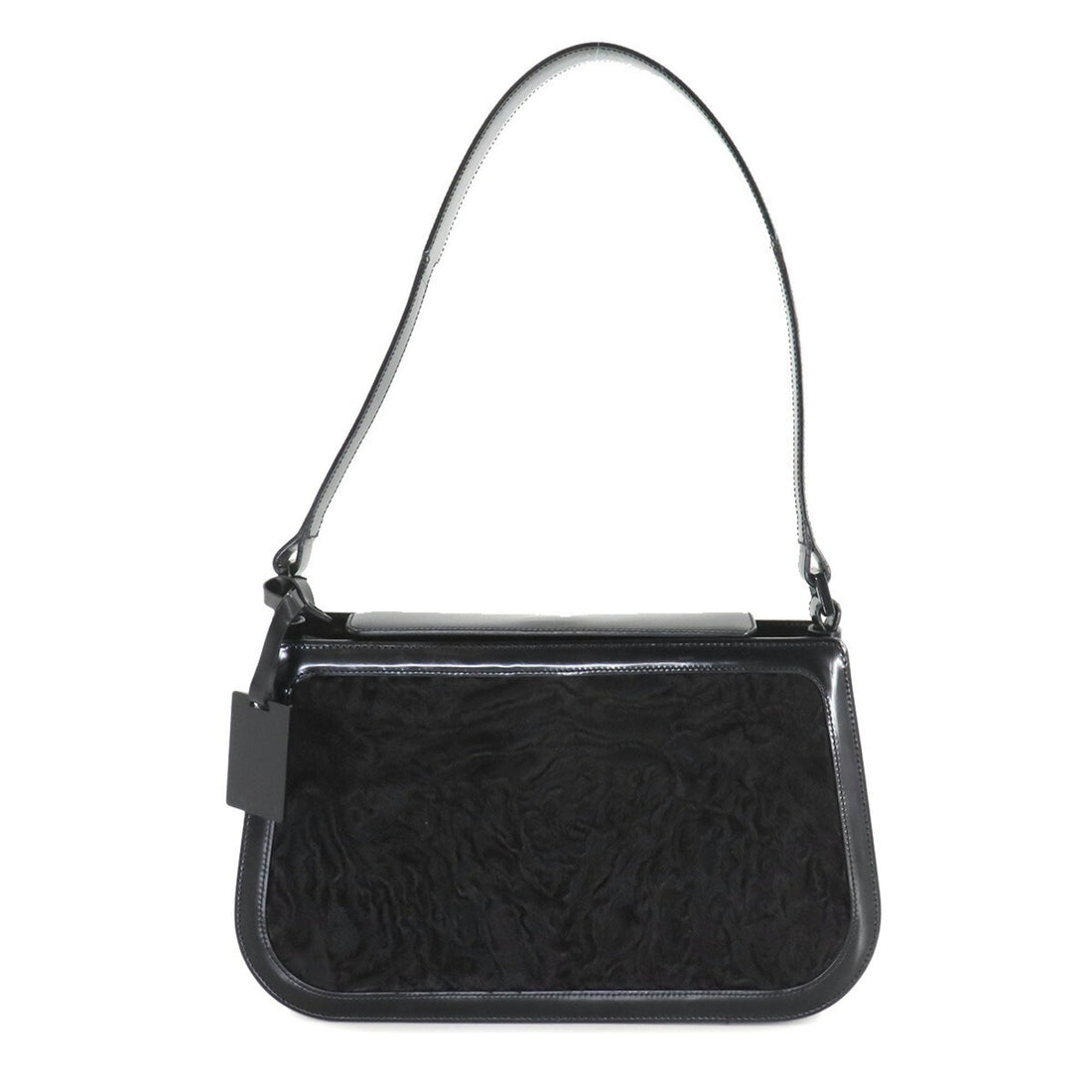 Céline Black Fur Handbag 