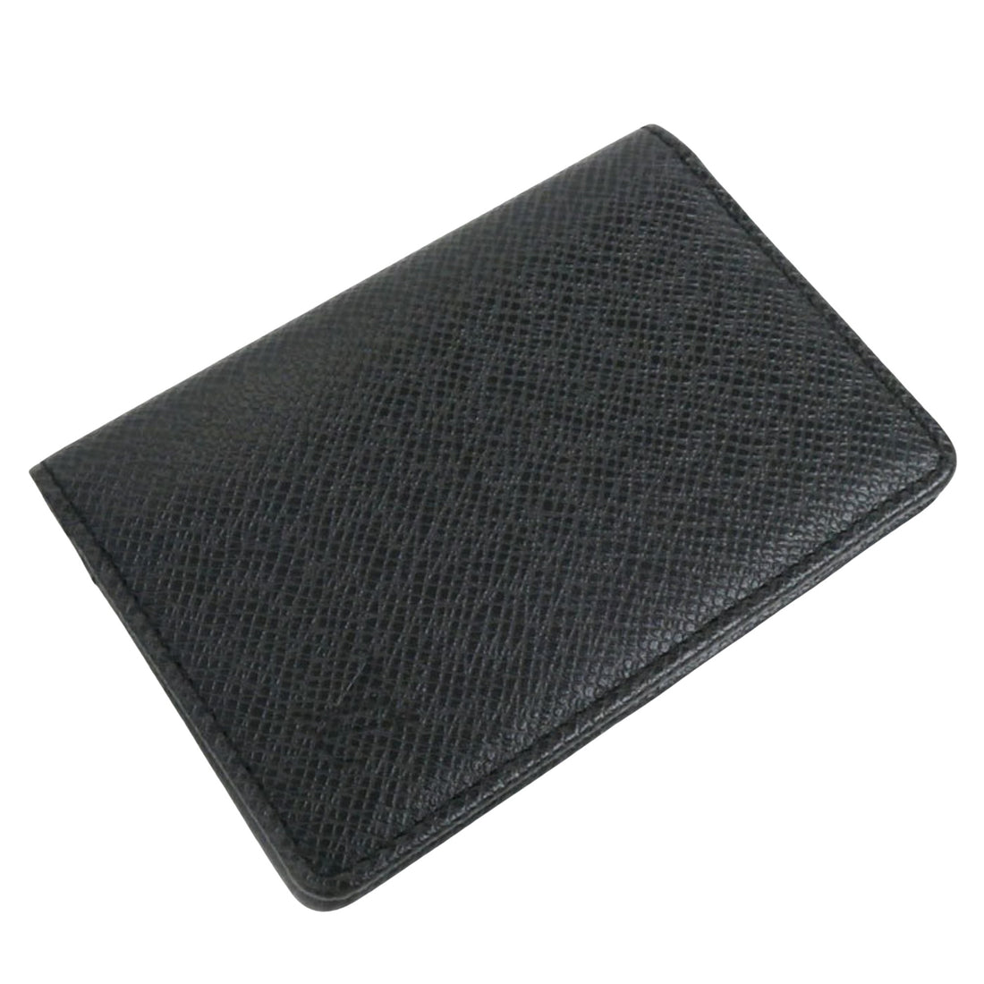 Louis Vuitton Organizer de poche Black Leather Wallet 