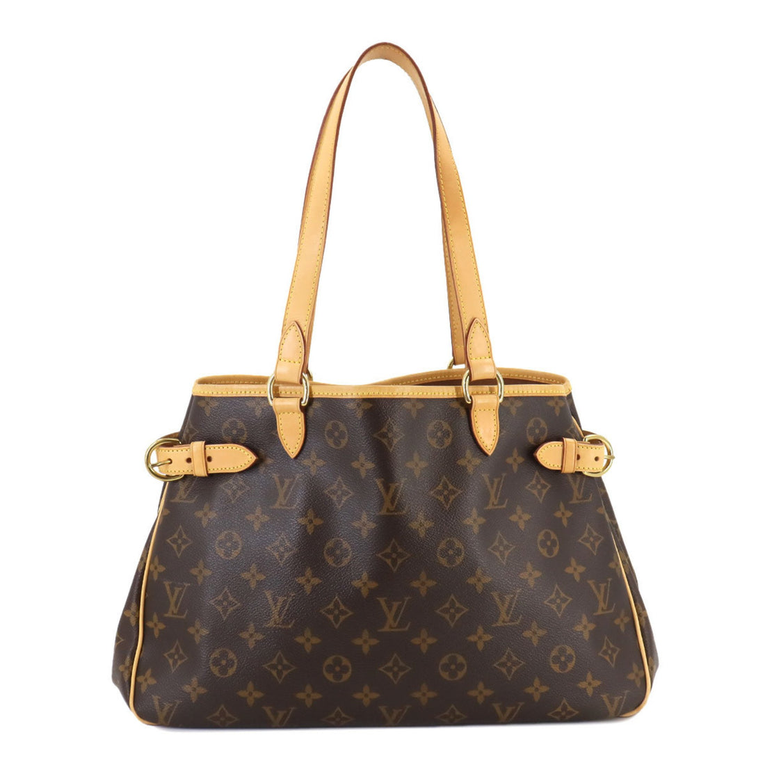 Louis Vuitton Batignolles Horizontal Brown Canvas Tote Bag