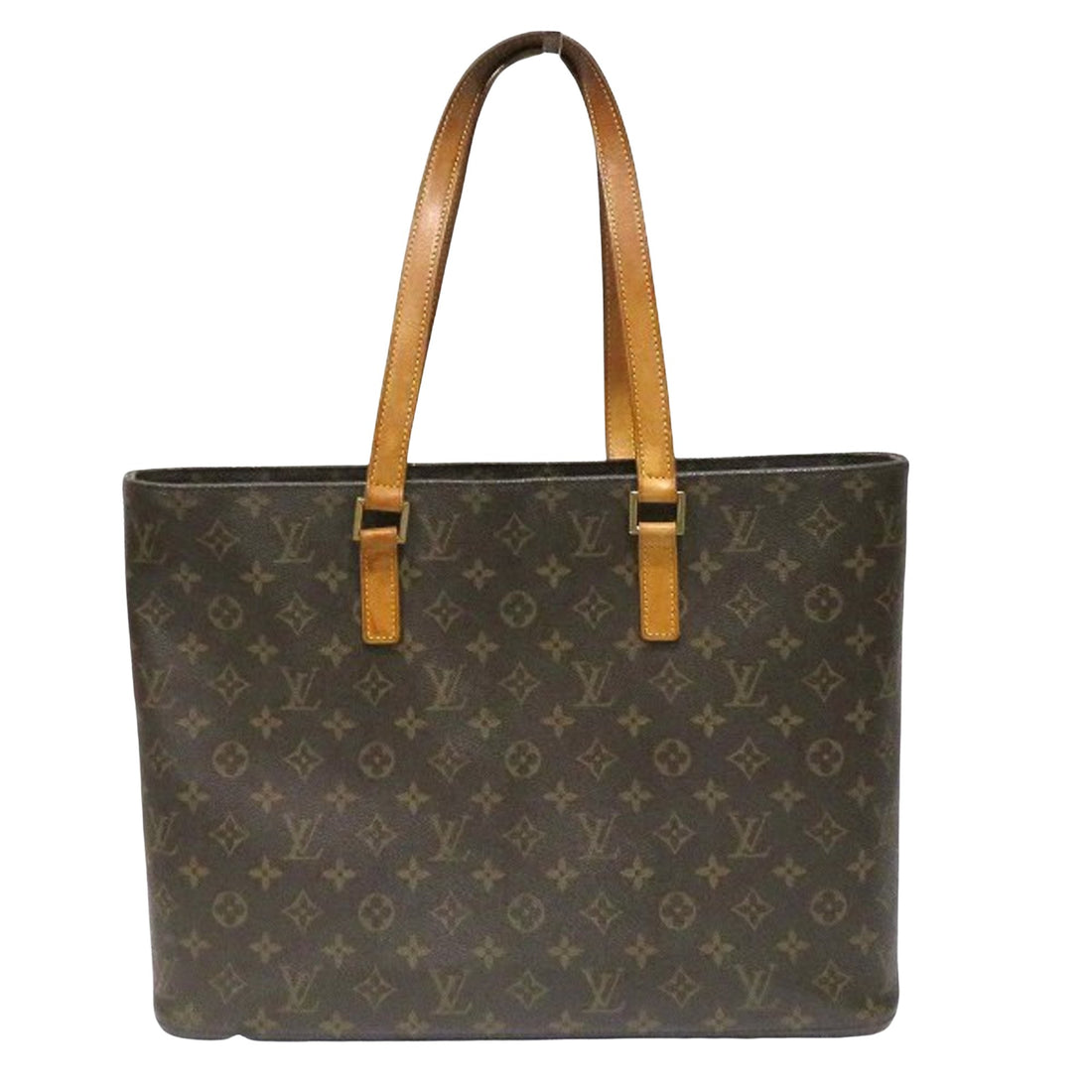 Louis Vuitton Luco Brown Canvas Tote Bag