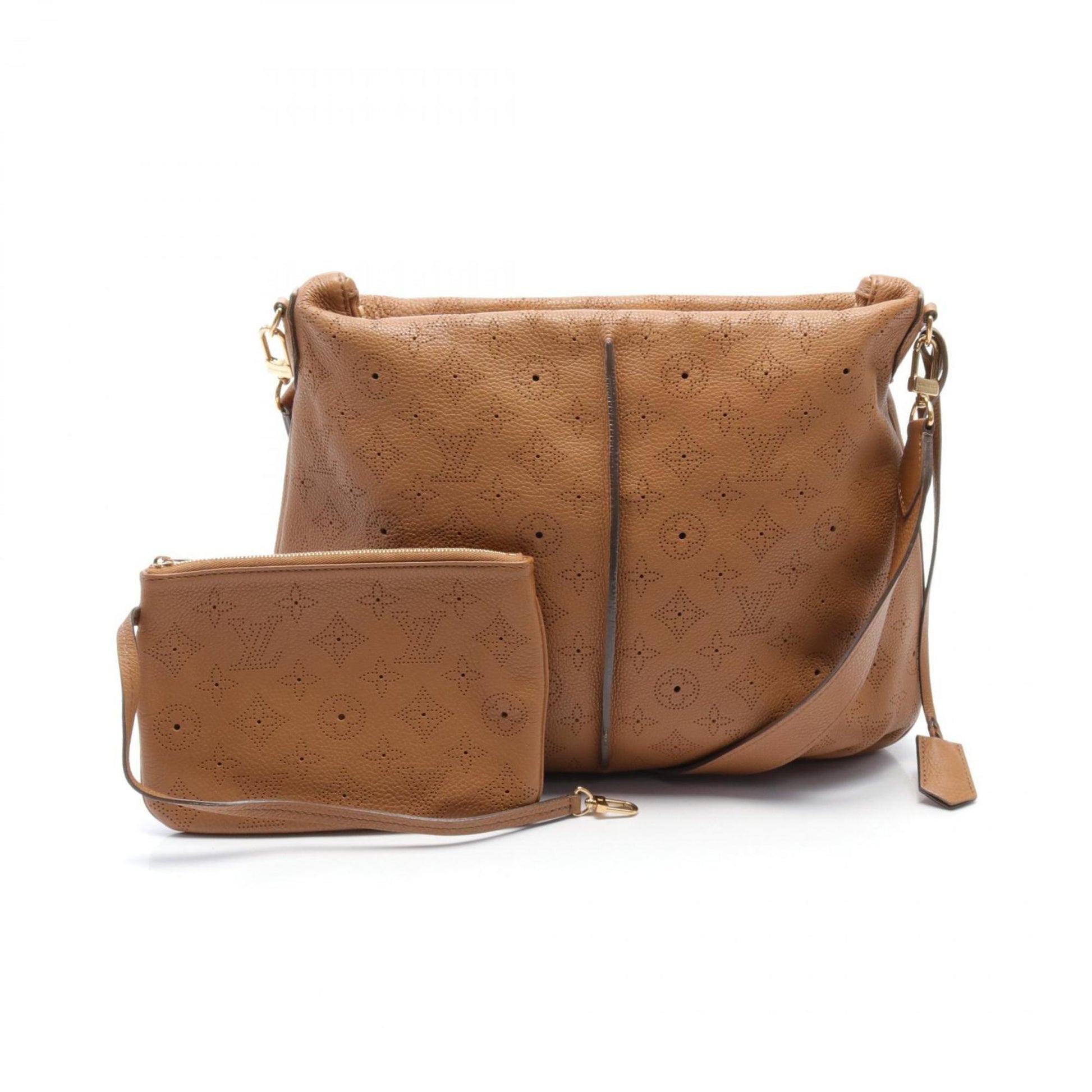 Louis Vuitton Selene Brown Leather Shoulder Bag