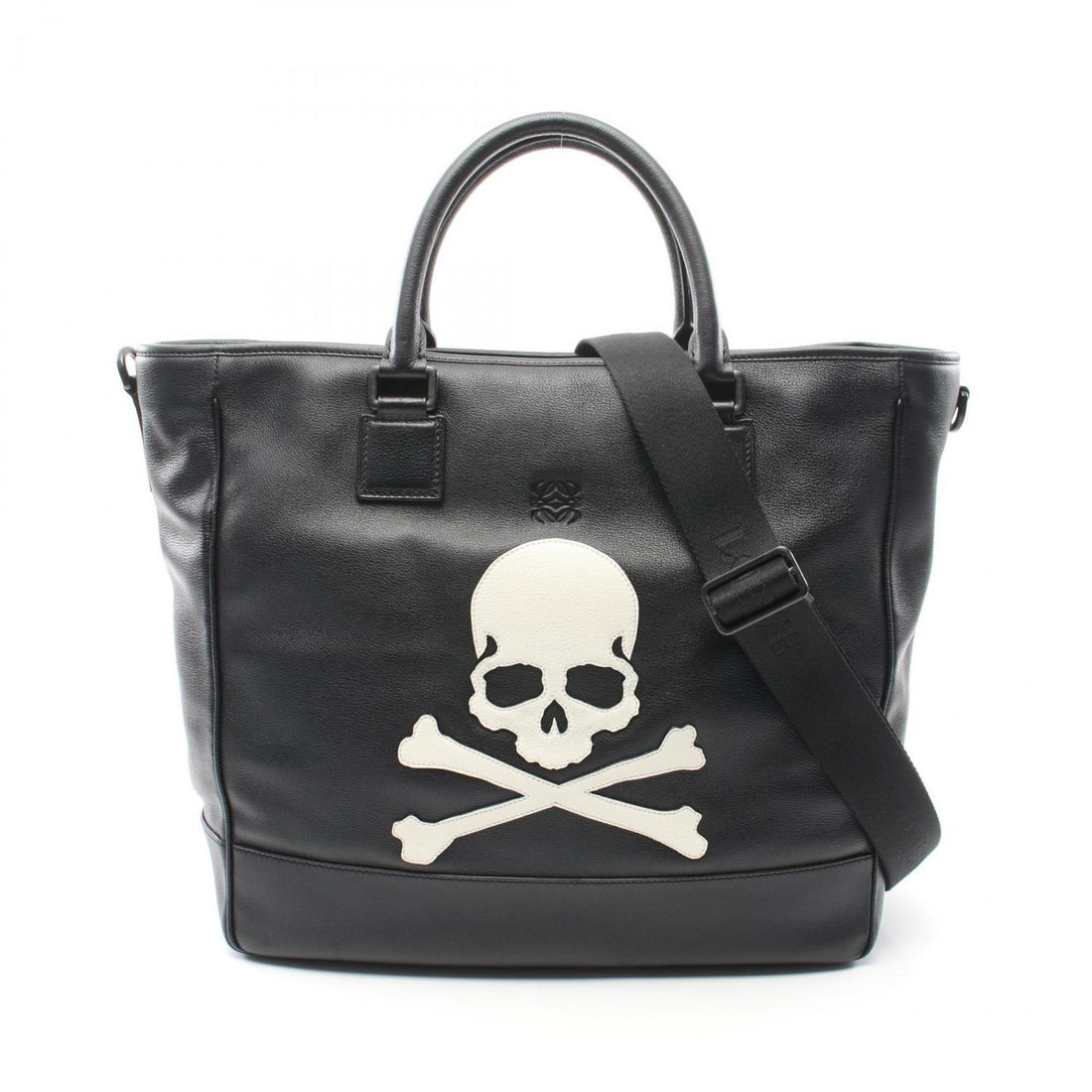 Loewe Mastermind Black Leather Tote Bag