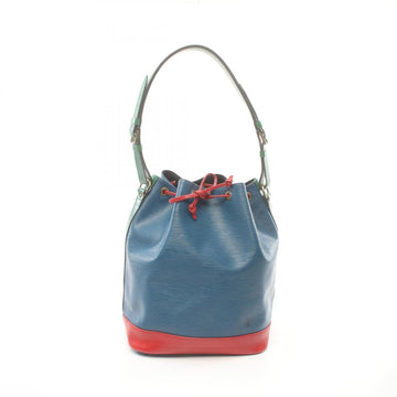 Louis Vuitton Noe Blue Leather Shoulder Bag