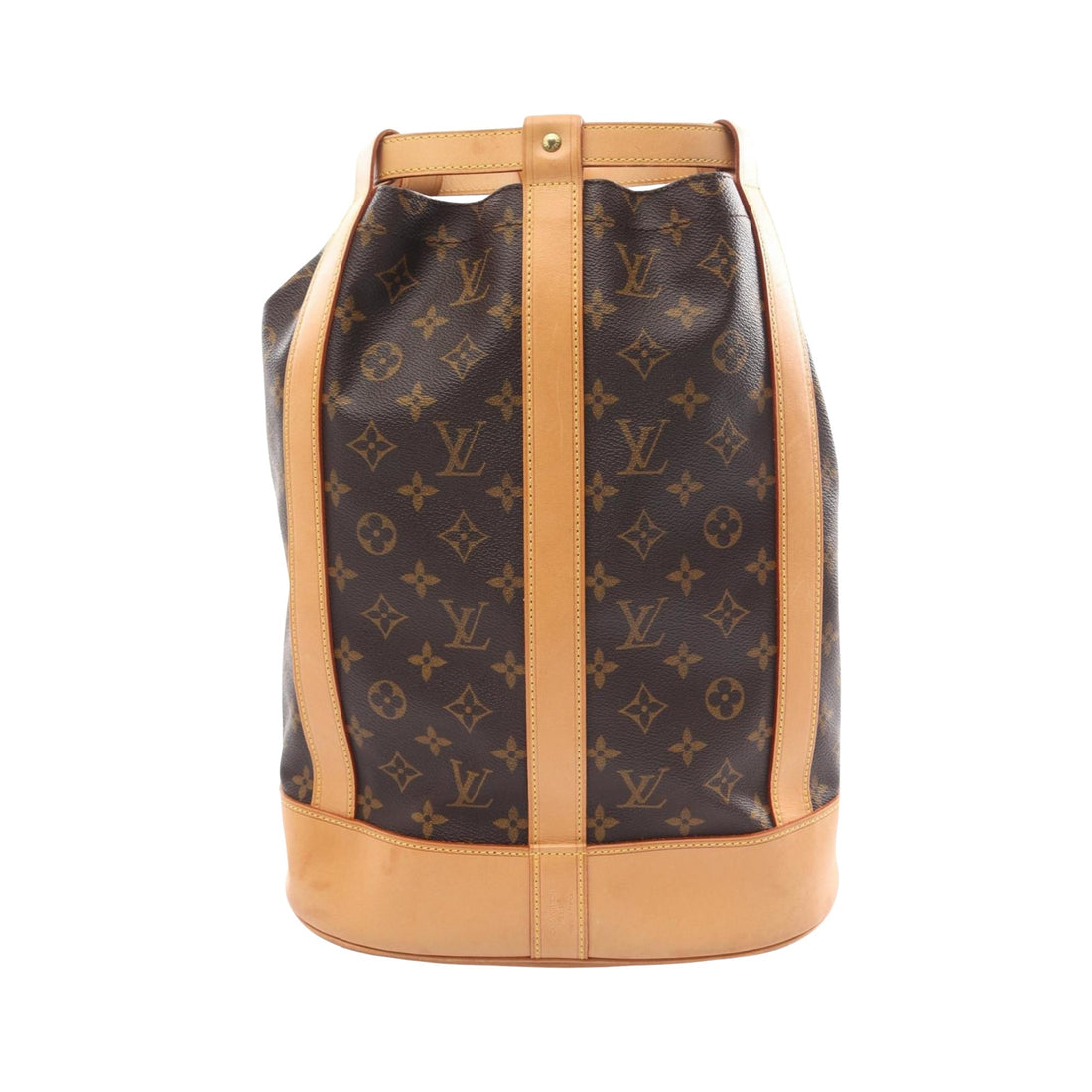 Louis Vuitton Randonnée Brown Canvas Shoulder Bag