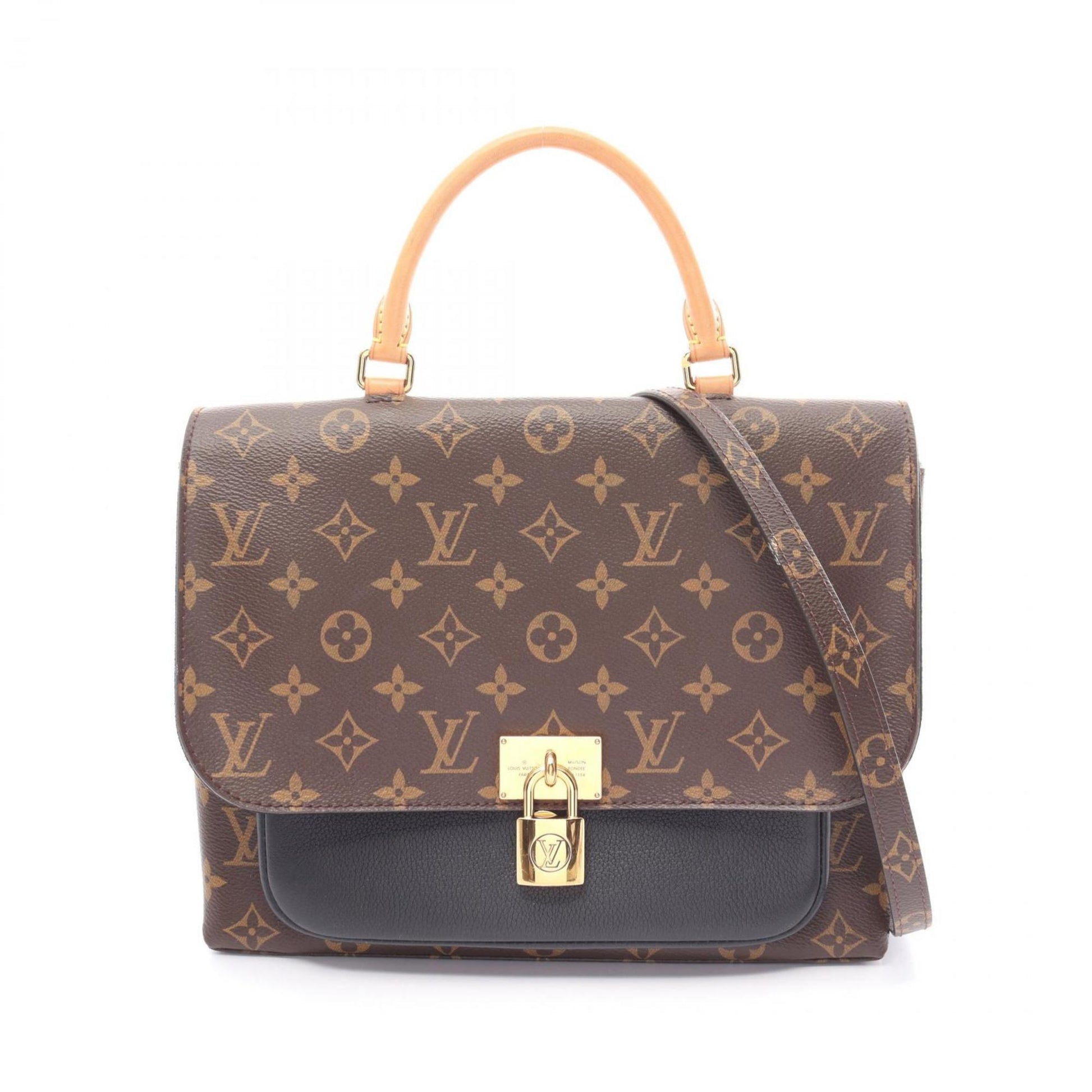 Louis Vuitton Marignan Brown Canvas Handbag 