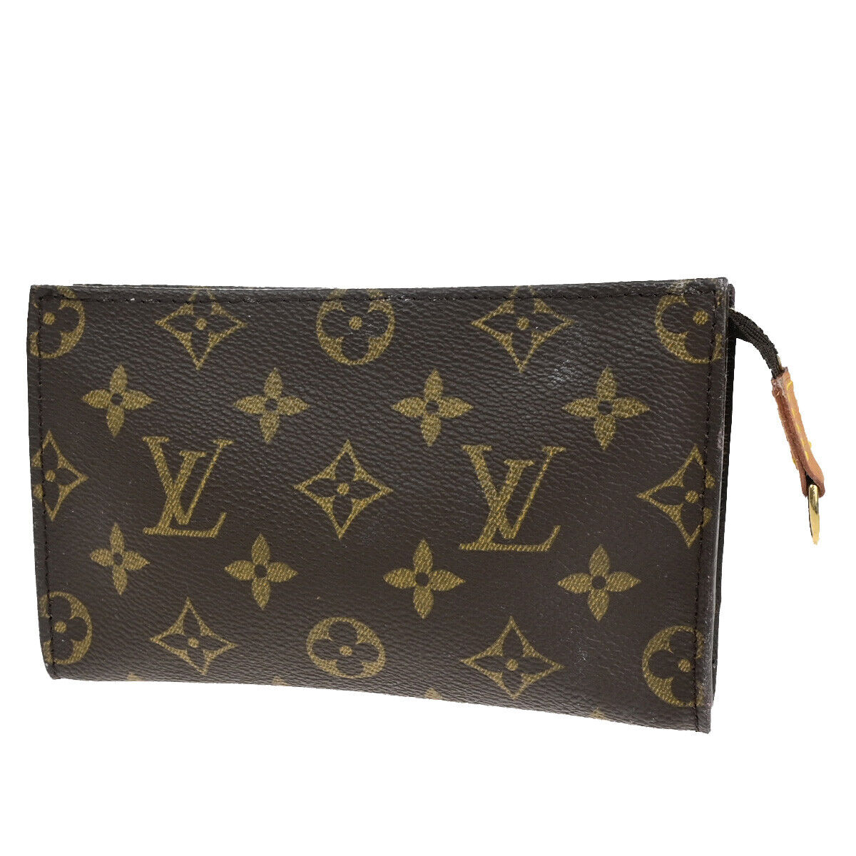 Louis Vuitton Bucket PM Brown Canvas Clutch Bag