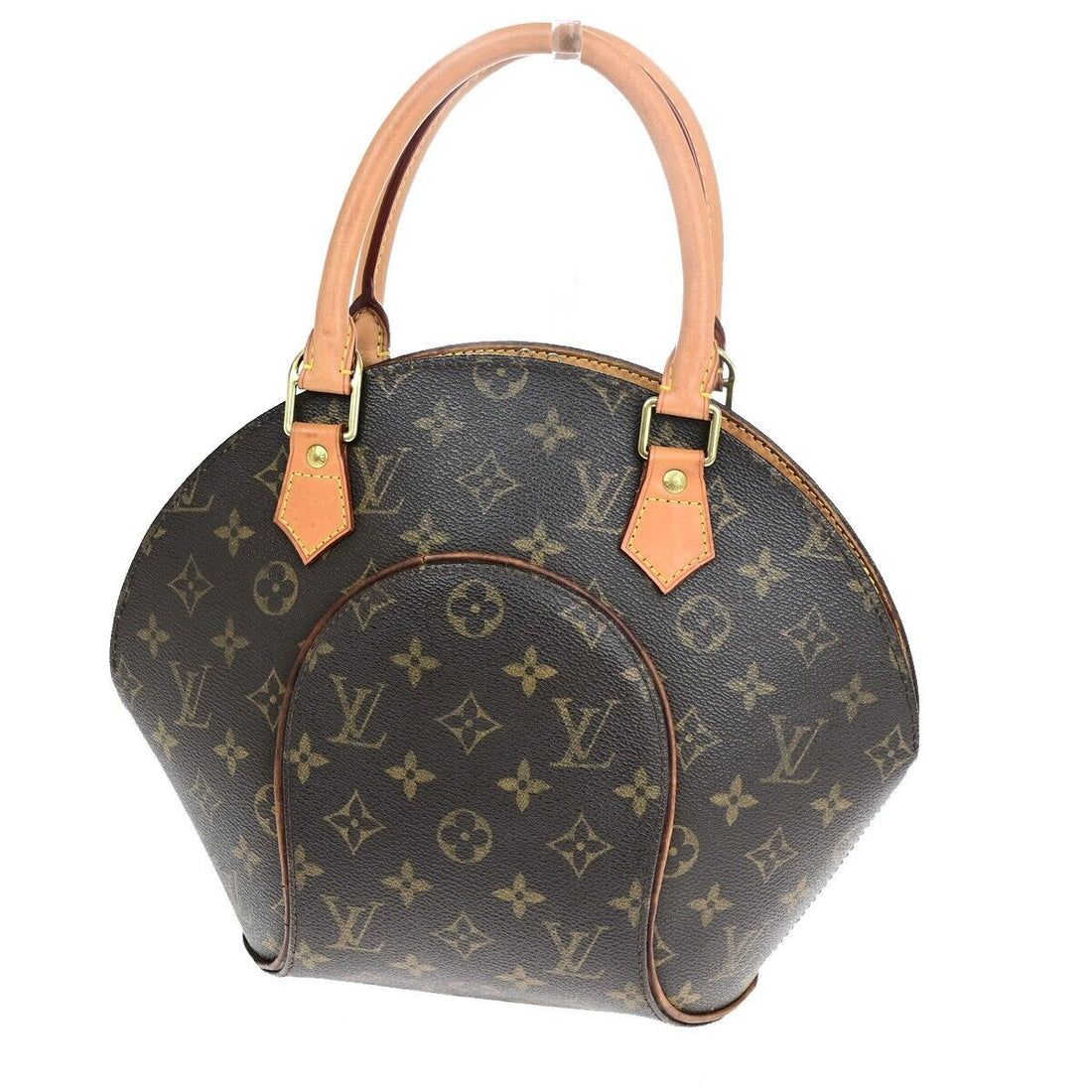 Louis Vuitton Ellipse PM Brown Canvas Handbag 