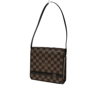 Louis Vuitton Tribeca Brown Canvas Handbag 