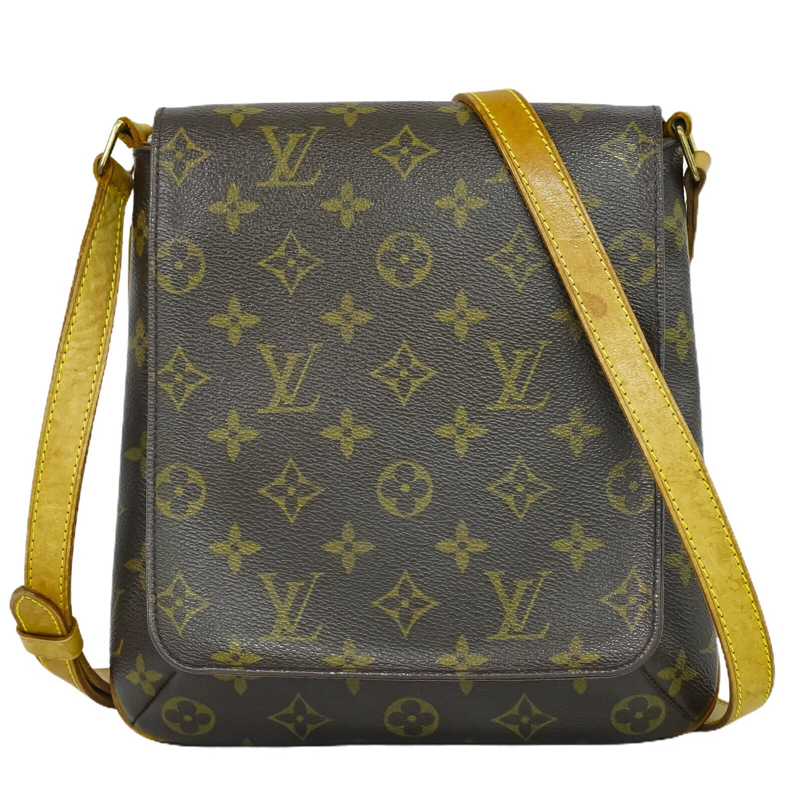 Louis Vuitton Musette Salsa Brown Canvas Handbag 