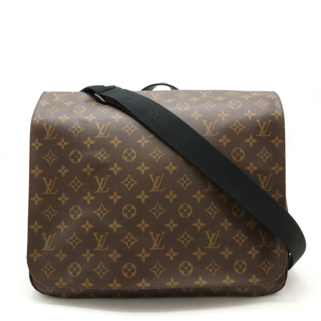 Louis Vuitton Macassar Brown Canvas Shoulder Bag