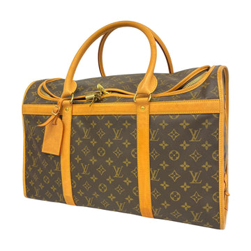 Louis Vuitton Sac chien Brown Canvas Travel Bag