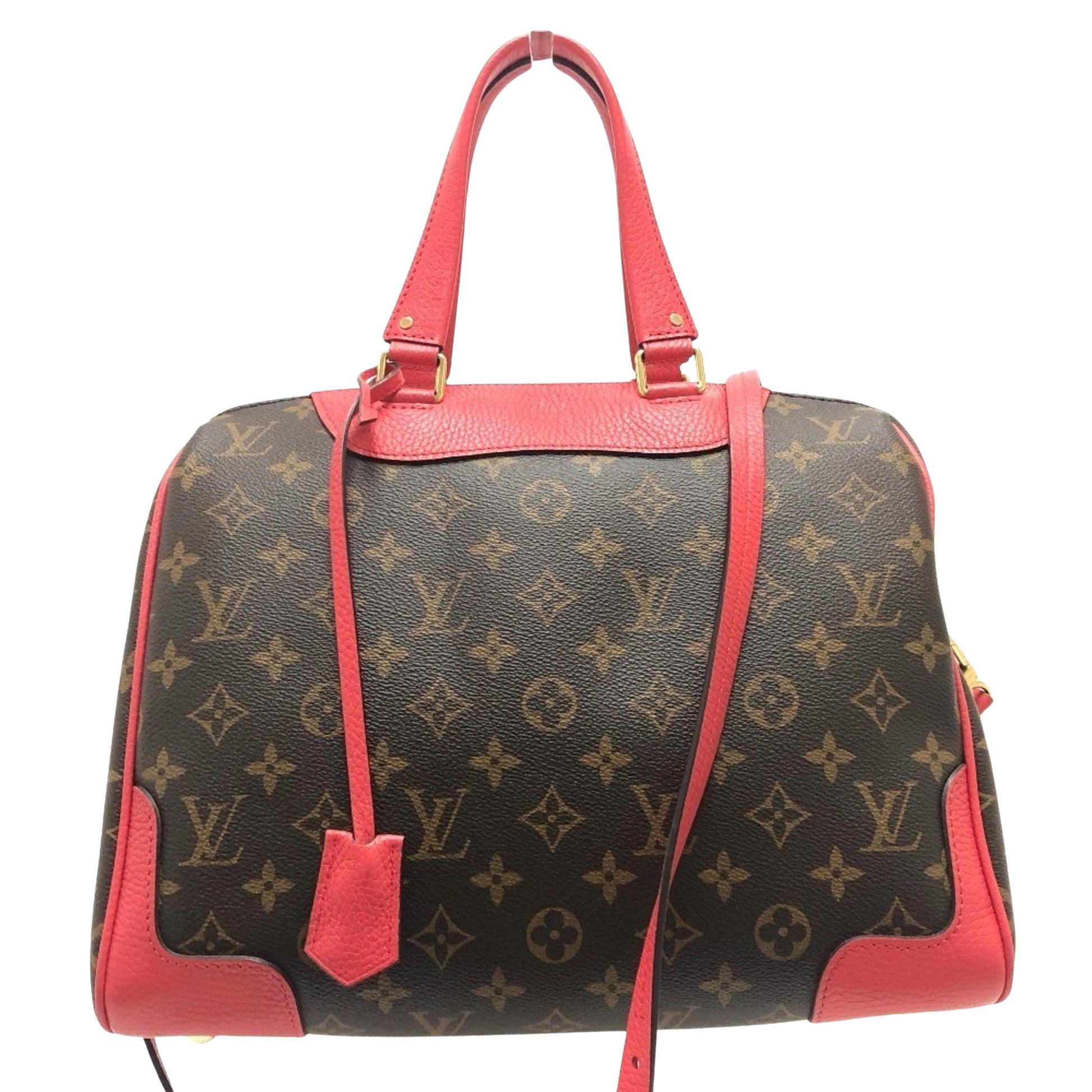 Louis Vuitton Retiro Pm Brown Canvas Handbag 