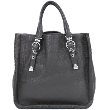 Bottega Veneta Intrecciato Black Leather Handbag 