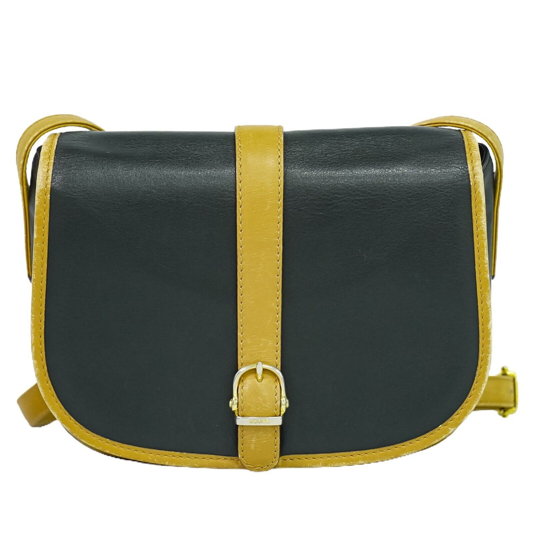 Céline Black Leather Shoulder Bag