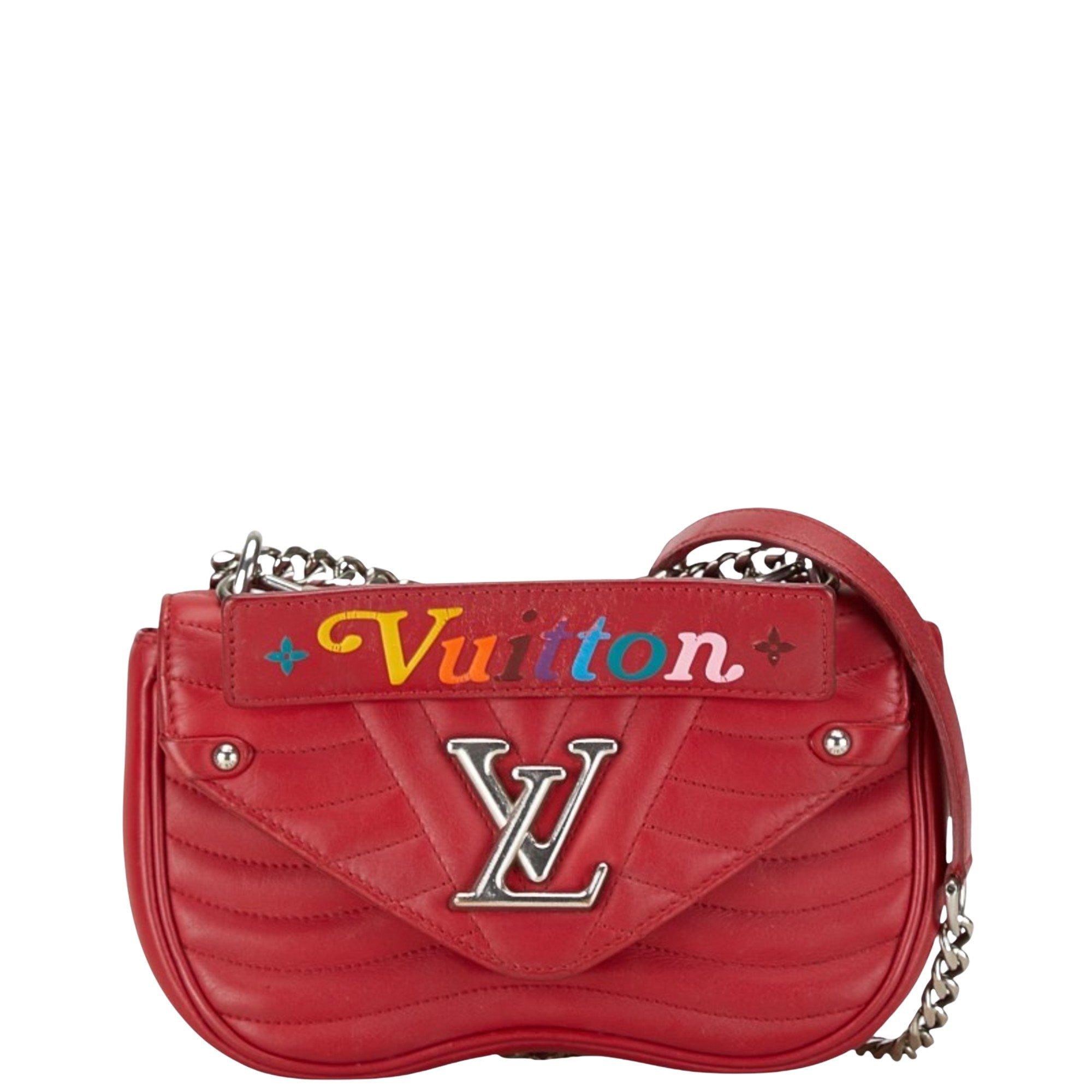 Louis Vuitton New wave Red Leather Shoulder Bag