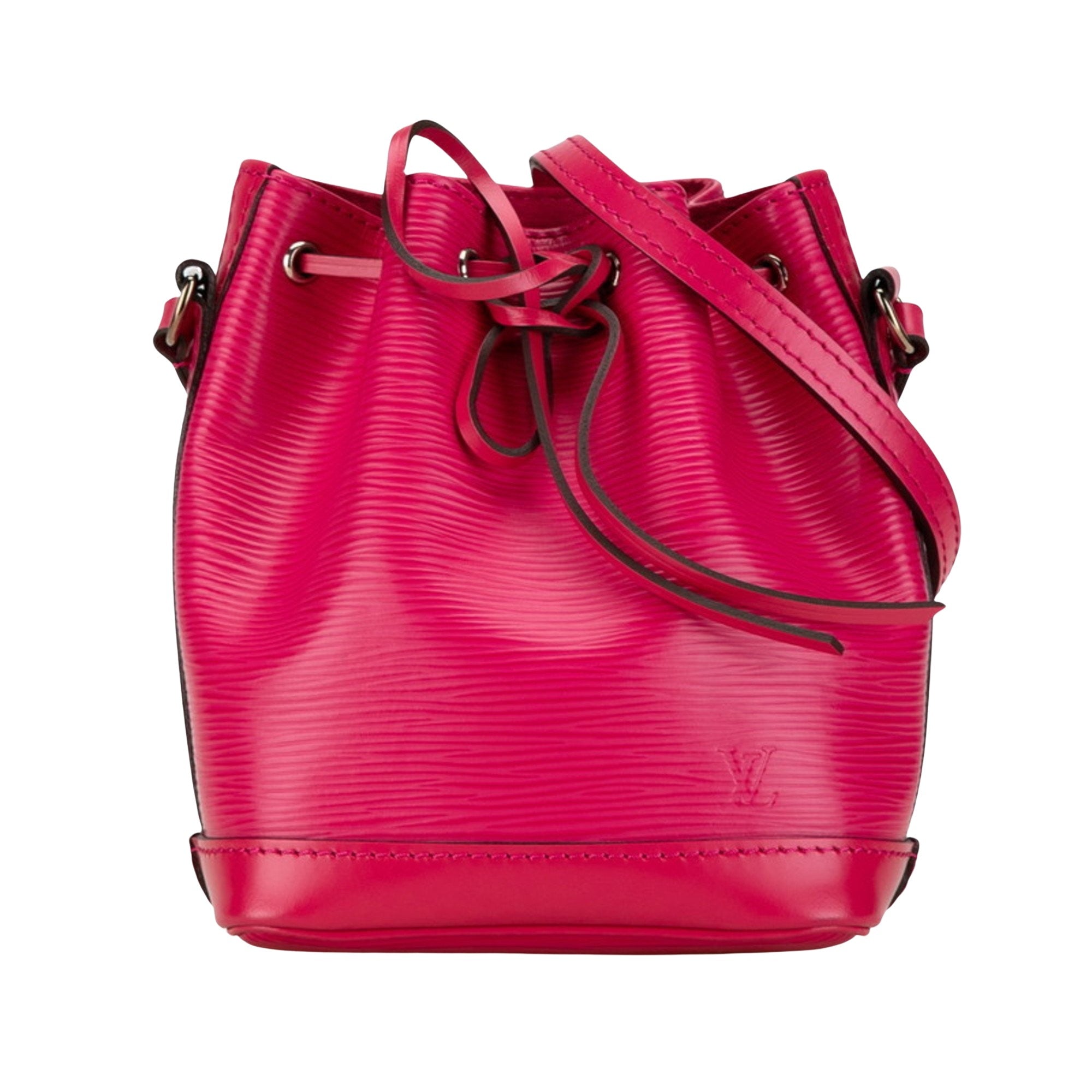 Louis Vuitton Nano noé Pink Leather Shoulder Bag