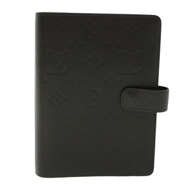 Louis Vuitton Agenda PM Black Canvas Wallet 