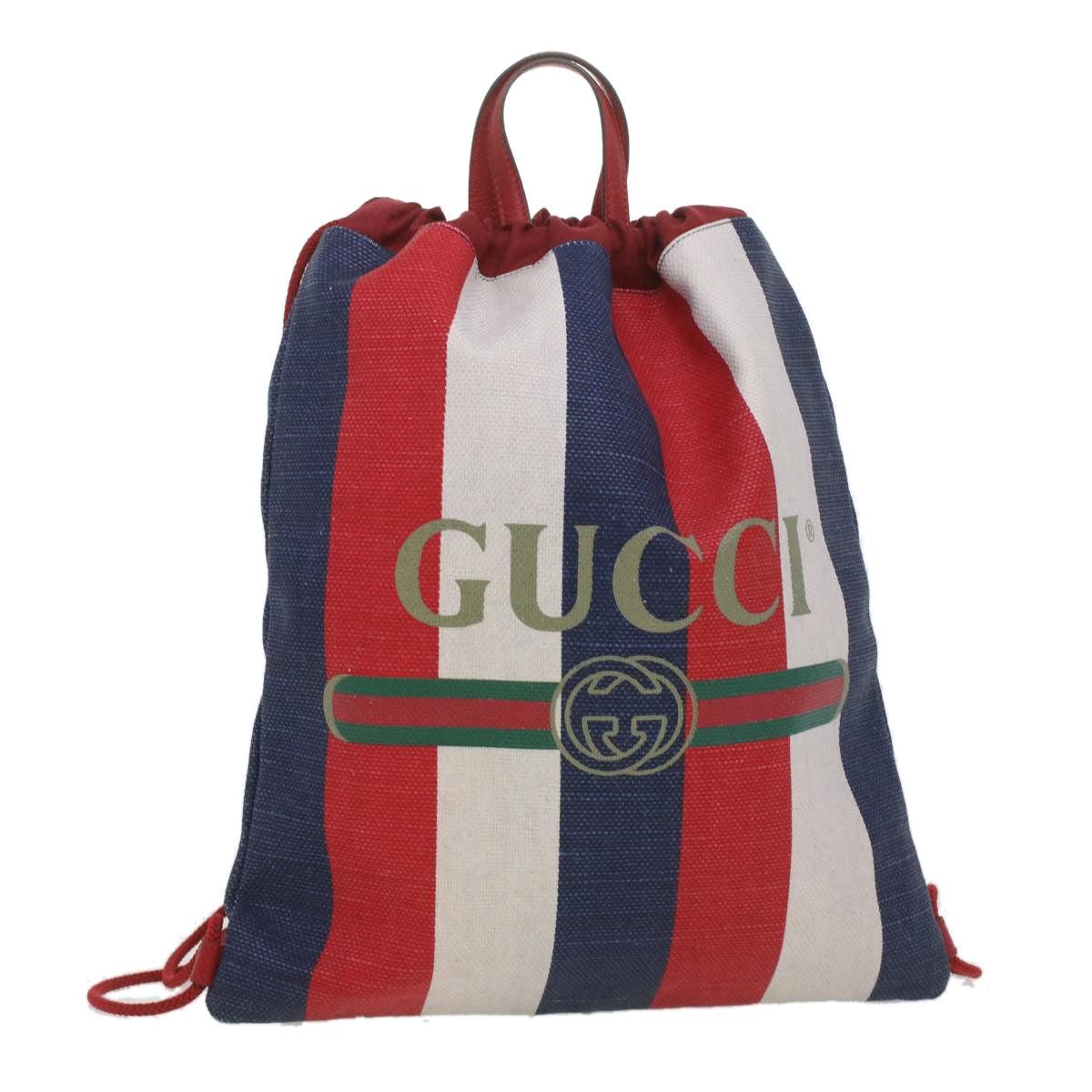 Gucci Ophidia Multicolour Canvas Backpack Bag