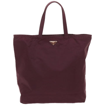 Prada Robot Burgundy Synthetic Handbag 