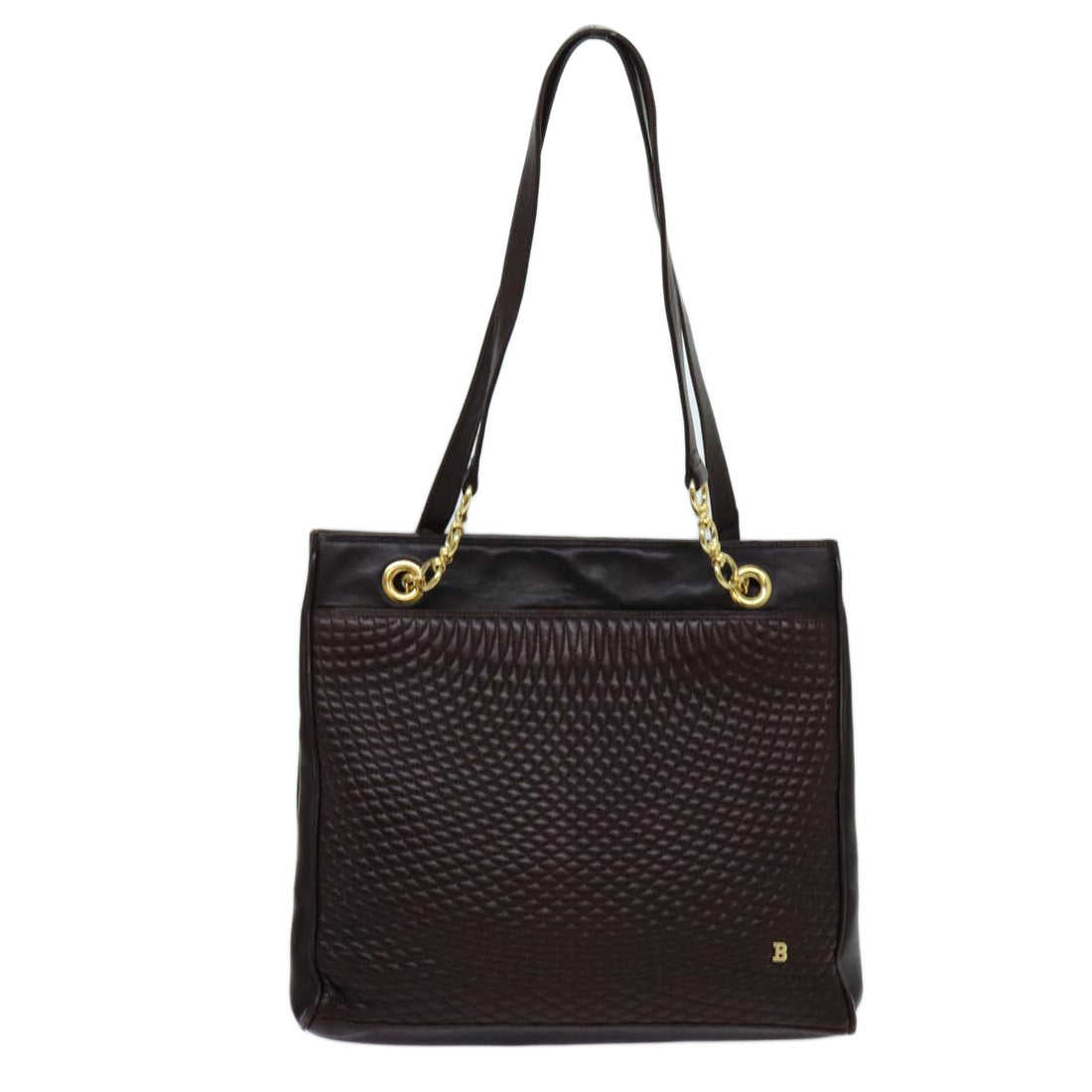 Bally Brown Leather Shoulder Bag