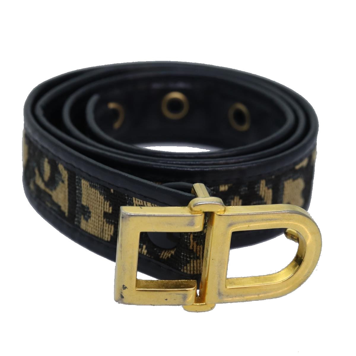 Dior Navy Canvas Belt 