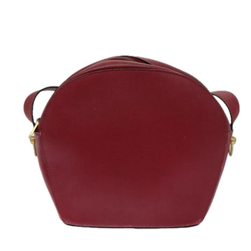 Céline - Burgundy Leather Shoulder Bag