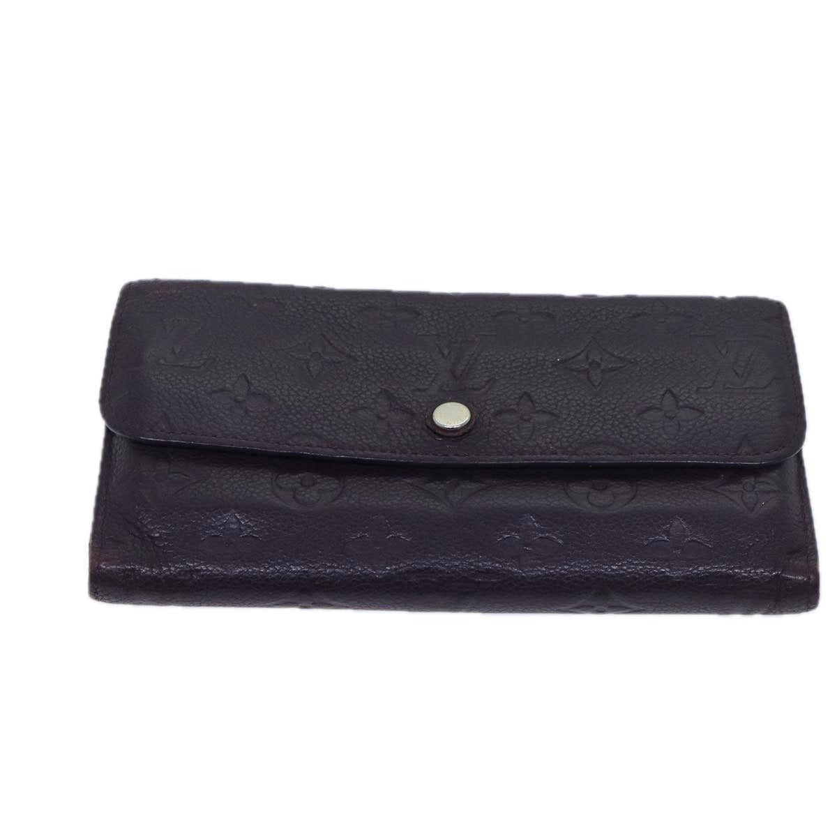 Louis Vuitton Virtuose Purple Leather Wallet 