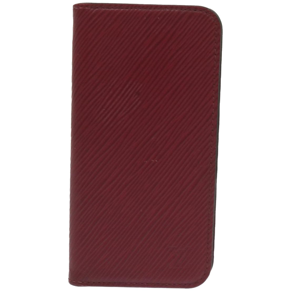 Louis Vuitton Iphone case Burgundy Leather Phone 