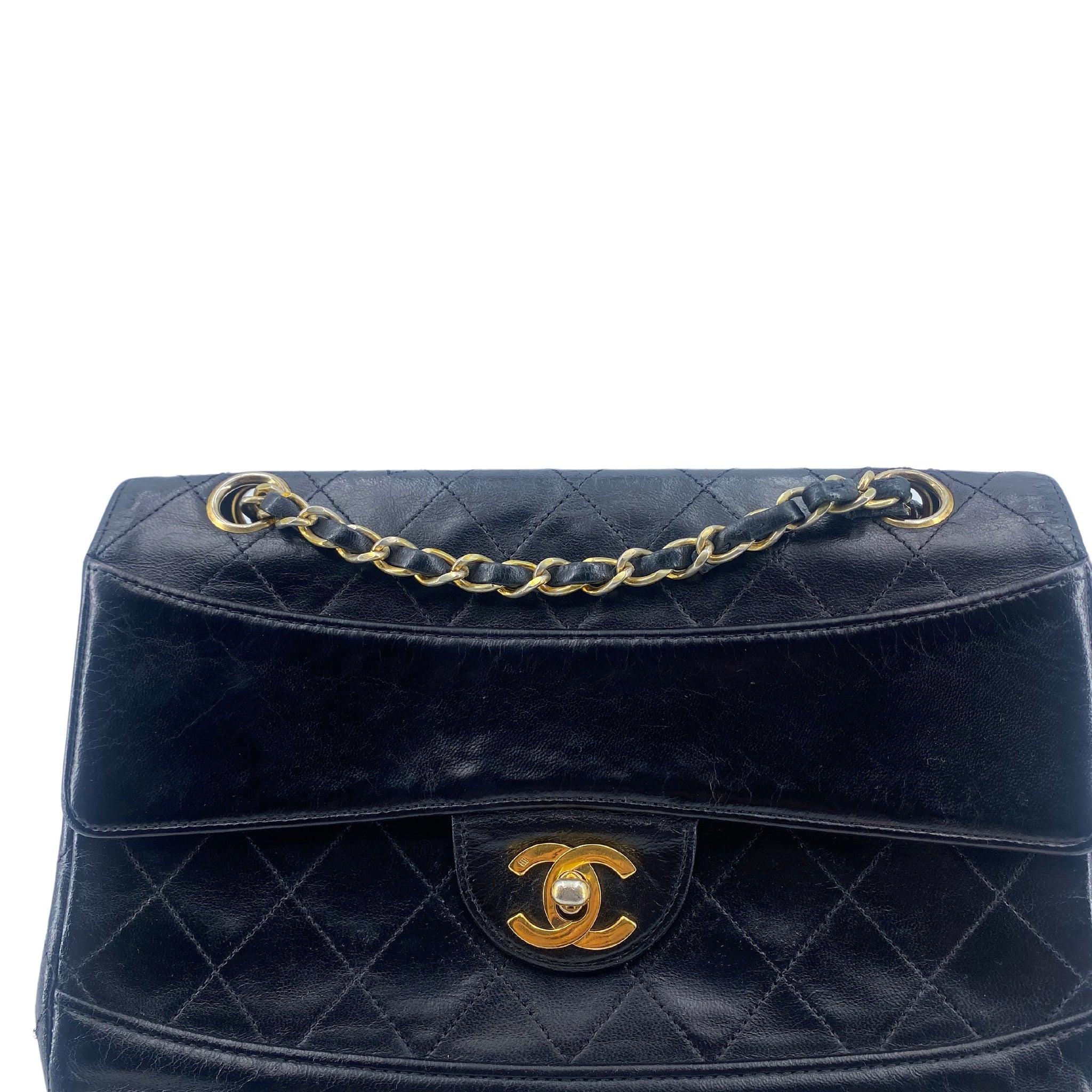 Chanel Flap bag Brown Canvas Shoulder Bag