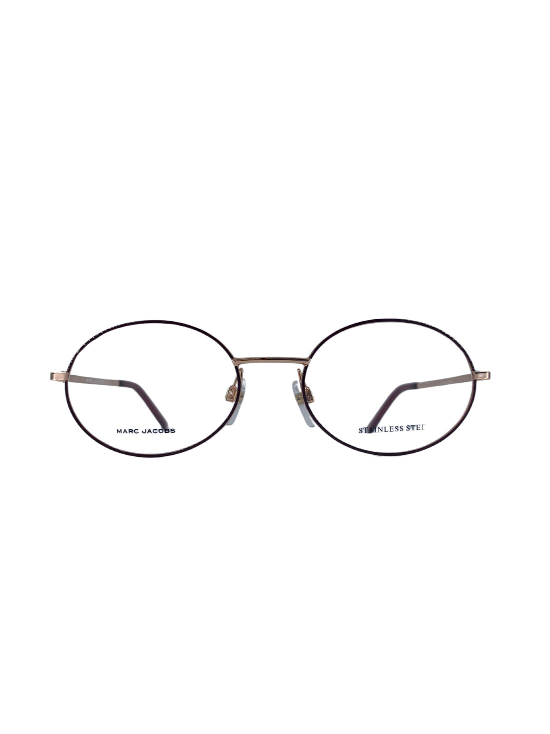 Marc Jacobs Gold Metal Glasses 