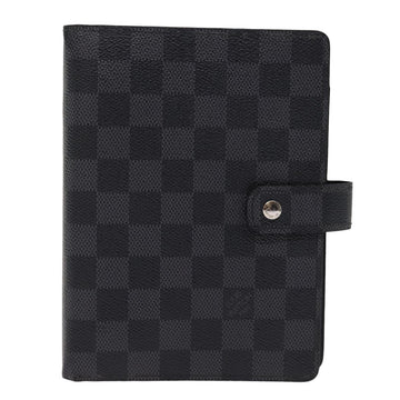 Louis Vuitton Agenda cover Black Canvas Wallet 