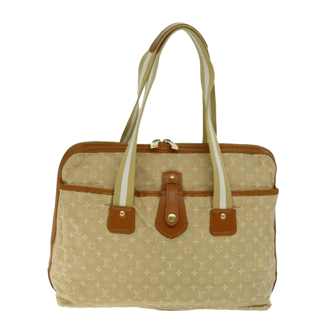 Louis Vuitton Mary kate Beige Canvas Tote Bag