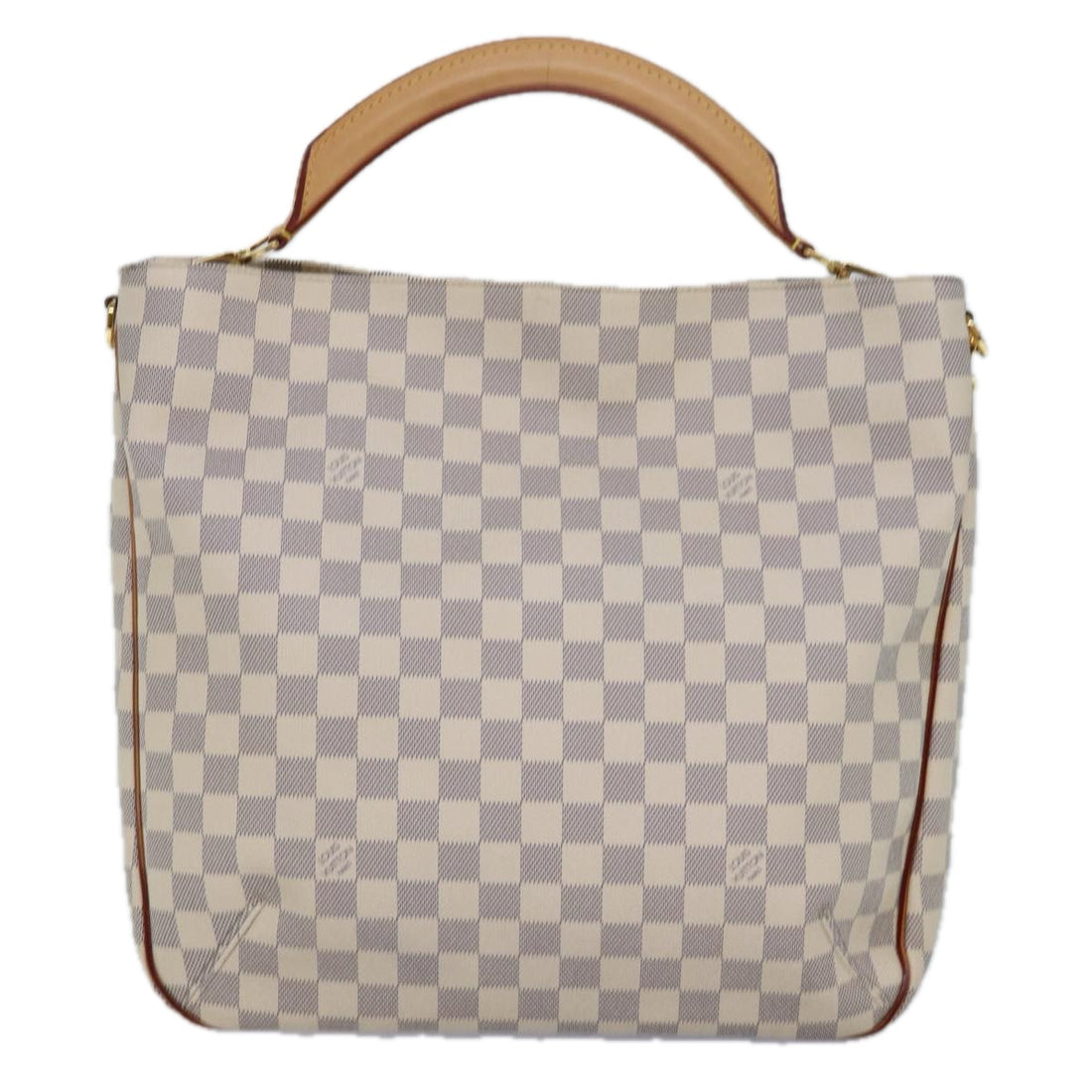 Louis Vuitton Sophie White Canvas Handbag 