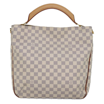 Louis Vuitton Sophie White Canvas Handbag 