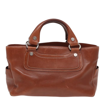 Céline Boogie Brown Leather Handbag 