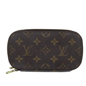 Louis Vuitton Trousse brush PM Brown Canvas Clutch Bag