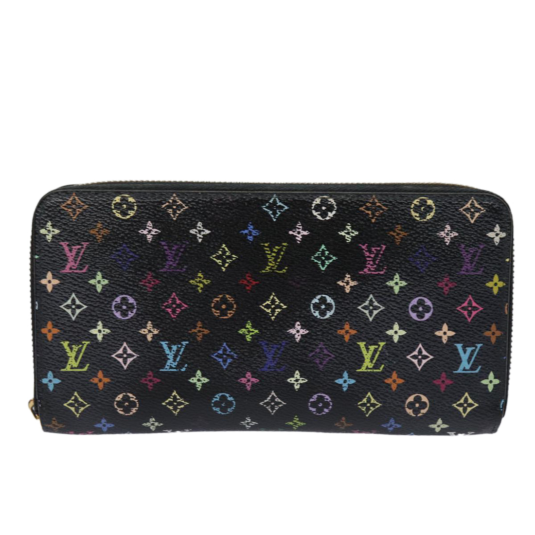 Louis Vuitton Portefeuille zippy Multicolour Canvas Wallet 