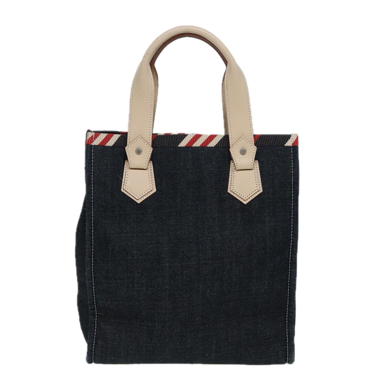 Burberry Blue Label Navy Canvas Handbag 