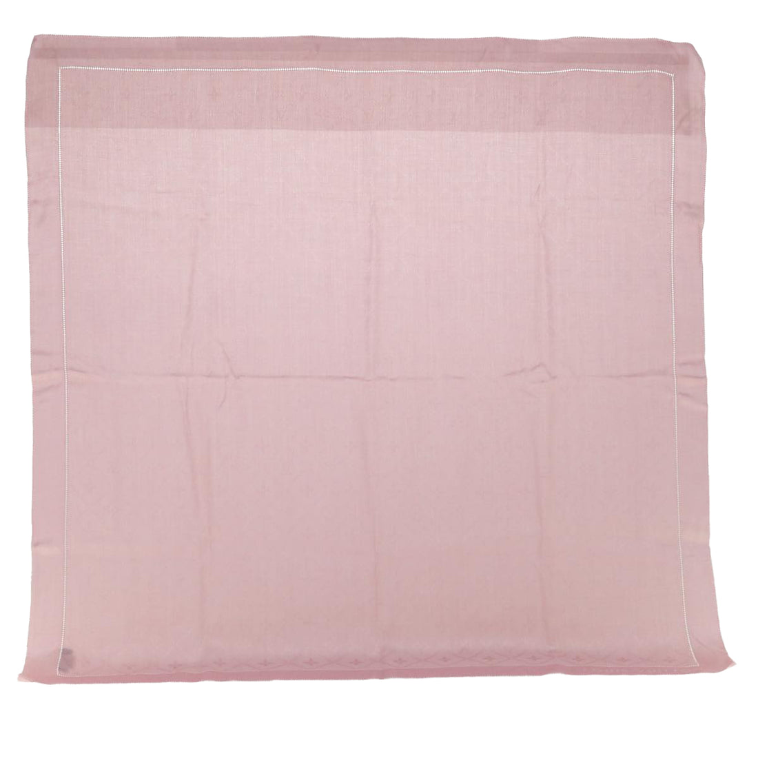 Louis Vuitton Pink Silk Scarf 